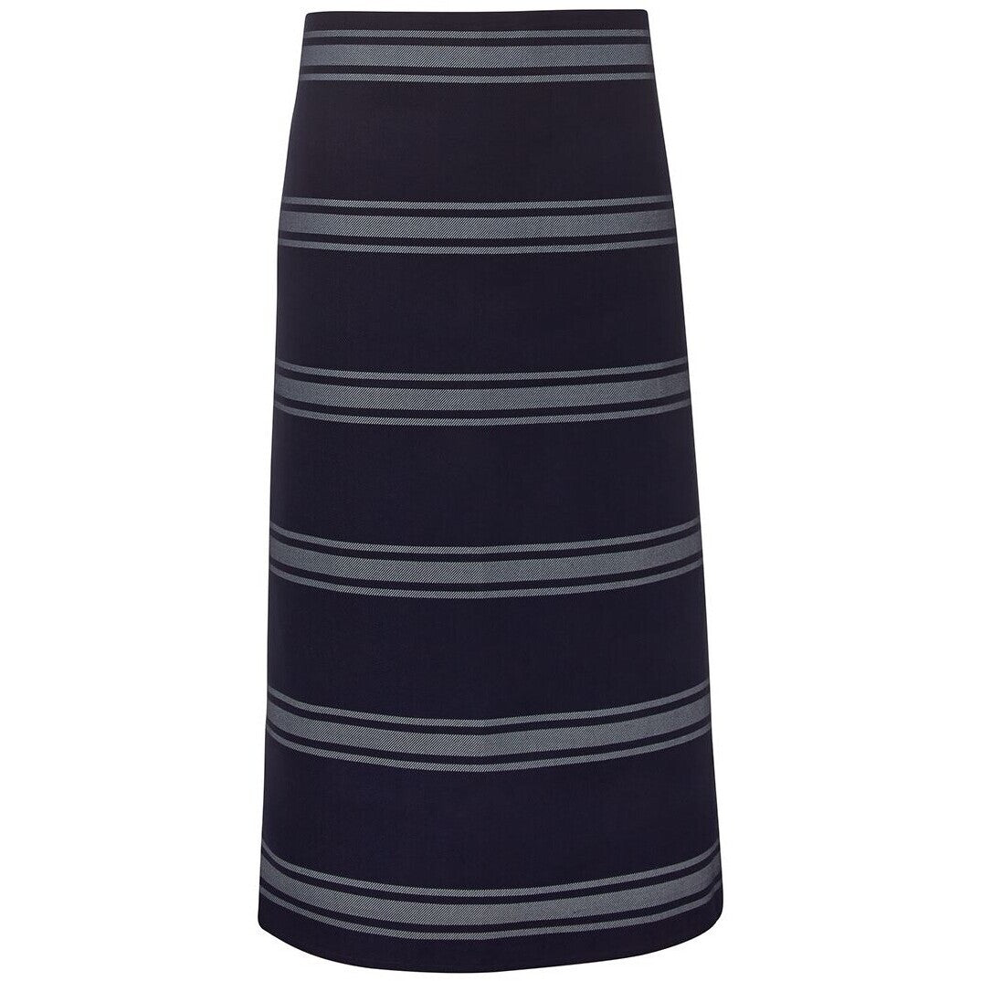 JB's Wear 5BA Butcher's Apron - Front View | color:Navy/White|view:front