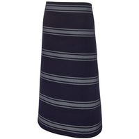 JB's Wear 5BA Butcher's Apron - Side View | color:Navy/White|view:side