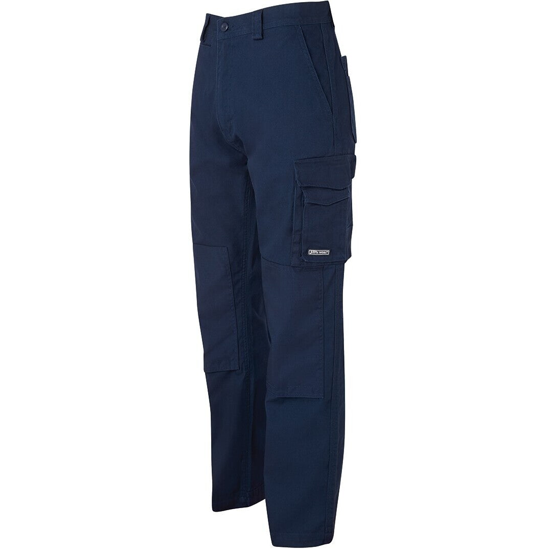 JB's Wear 6MCP Canvas Cargo Pant - Side View | color:Navy|view:side