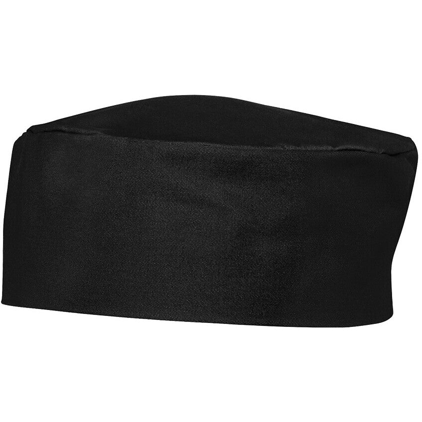 JB's Wear 5FC Chef's Cap - Side View | color:Black|view:side