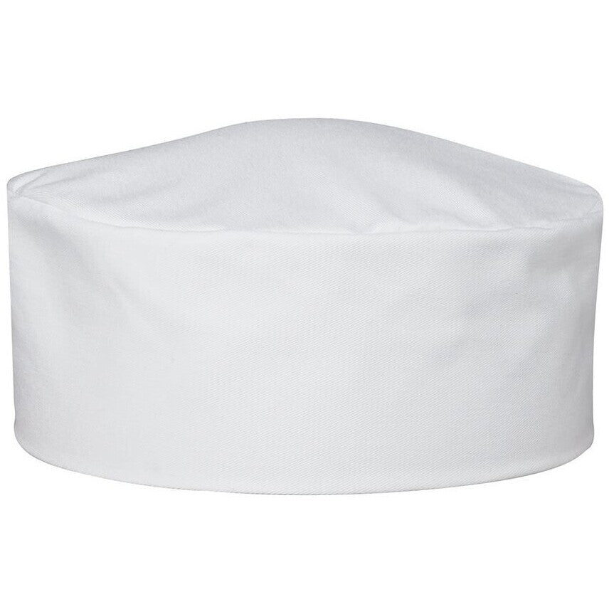 JB's Wear 5FC Chef's Cap - Front View | color:White|view:front
