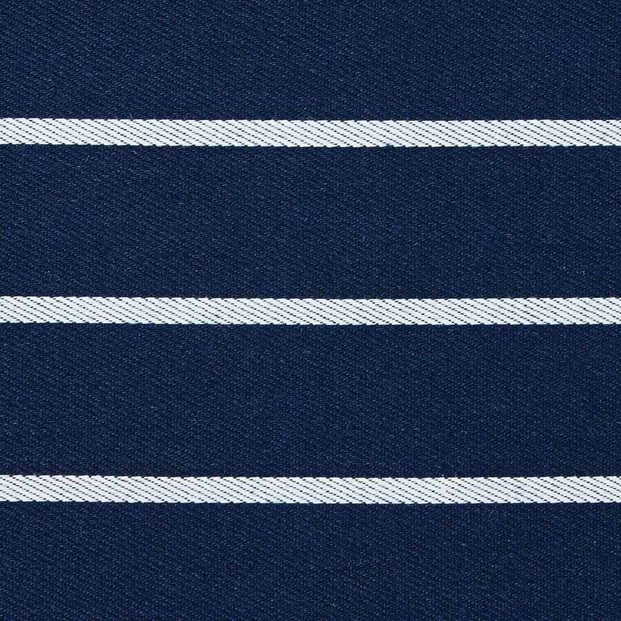 JB's Wear 5FS Chef's Scarf - Back View | color:Navy/White|view:back