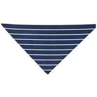 JB's Wear 5FS Chef's Scarf - Front View | color:Navy/White|view:front
