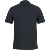 JB's Wear 2CCP Classic Polo - Back View | color:Black/White|view:back