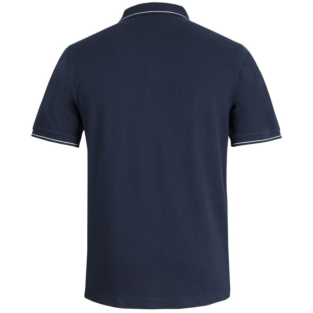 JB's Wear 2CCP Classic Polo - Back View | color:Navy/White|view:back