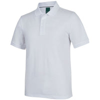 JB's Wear 2CCP Classic Polo - Side View | color:White|view:side
