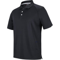 JB's Wear 7STC Contrast Stretch Polo - Side View | color:Black/White|view:side