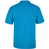 JB's Wear 7COP Cool Polo - Back View | color:Aqua/Wht/Grey|view:back
