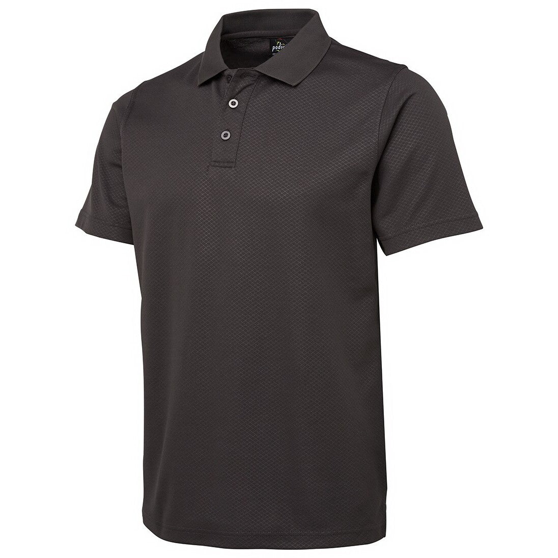 JB's Wear 7CYP Cotton Back Yardage Polo - Side View | color:Gunmetal|view:side