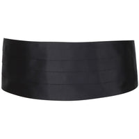 JB's Wear 5WCB Cummerbund - Side View | color:Black|view:side
