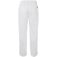 JB's Wear 5CCP Elasticated Pant - Back View | color:White|view:back