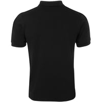 JB's Wear 2FTP Fitted Polo - Back View | color:Black|view:back