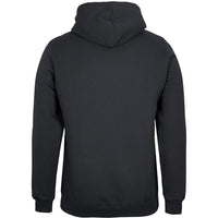 JB's Wear 3FH Fleecy Hoodie - Back View | color:Black Marle|view:back