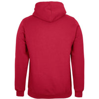 JB's Wear 3FH Fleecy Hoodie - Back View | color:Red|view:back