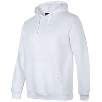 JB's Wear 3FH Fleecy Hoodie - Side View | color:White|view:side