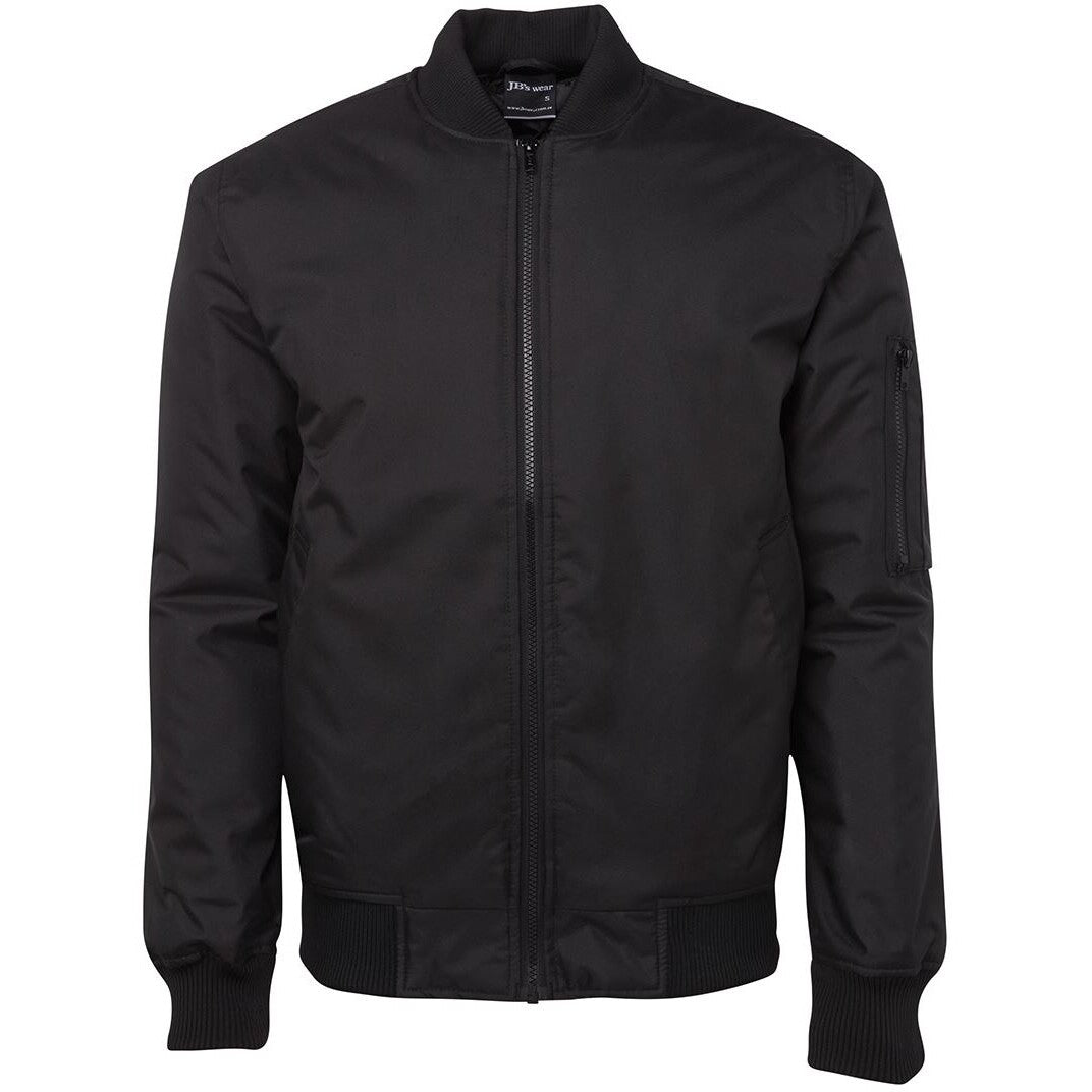 JB's Wear 6FJ Flying Jacket - Front View | color:Black|view:front