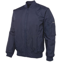 JB's Wear 6FJ Flying Jacket - Side View | color:Navy|view:side