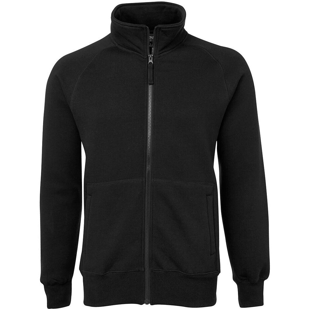 JB's Wear S3FF Full Zip Fleecy - Front View | color:Black|view:front
