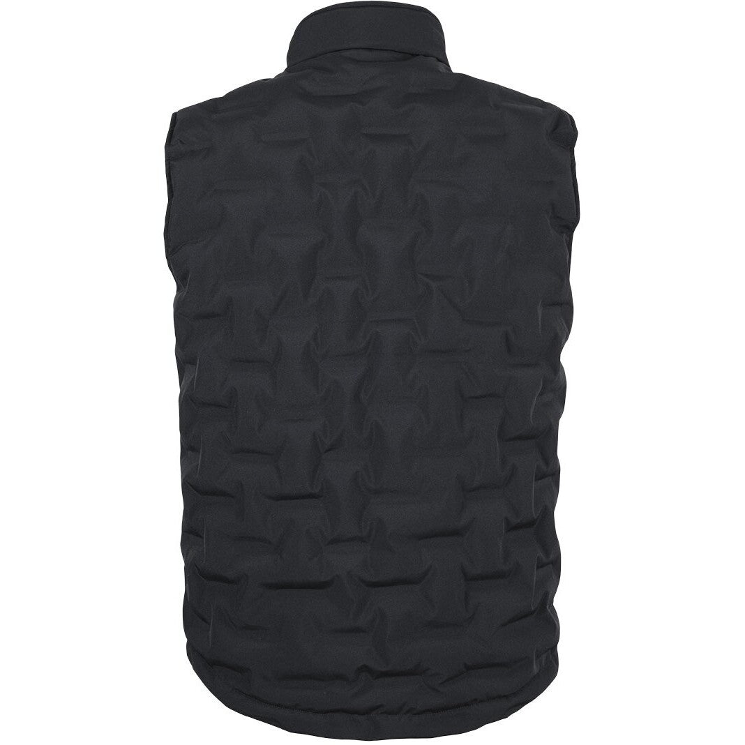 JB's Wear 3AGV Graphene Puffer Vest - Back View | color:Black|view:back