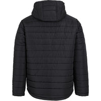 JB's Wear 3AHJ Hooded Puffer Jacket - Back View | color:Black|view:back