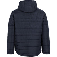 JB's Wear 3AHJ Hooded Puffer Jacket - Back View | color:Navy|view:back