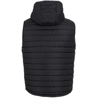 JB's Wear 3AHV Hooded Puffer Vest - Back View | color:Black|view:back