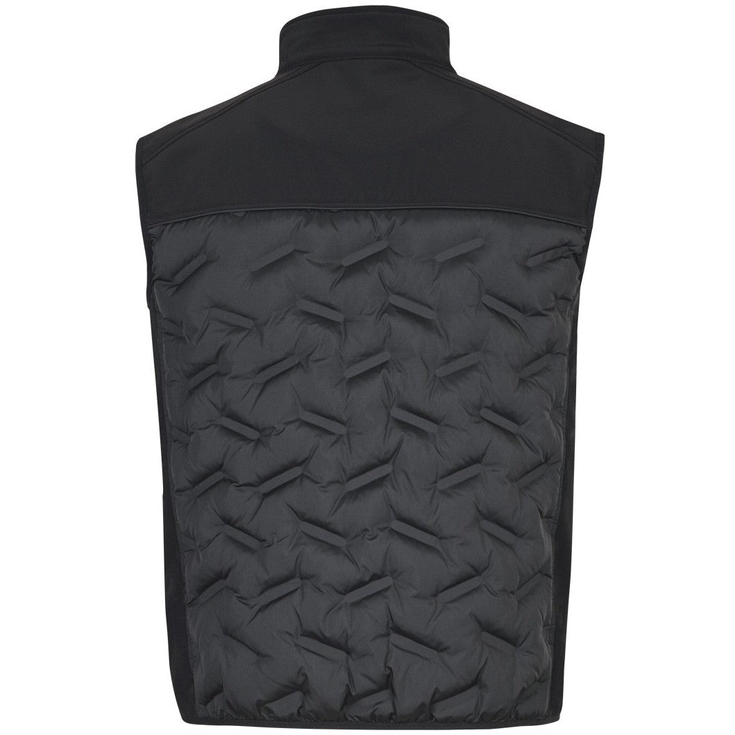 JB's Wear 3LHV Hybrid Vest - Back View | color:Black|view:back