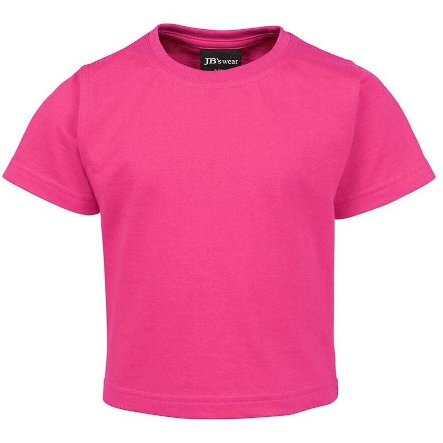 JB's Wear 1TI Infant Tee - Front View | color:Hot Pink|view:front
