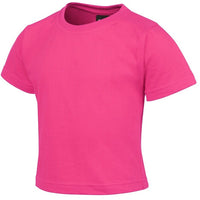 JB's Wear 1TI Infant Tee - Side View | color:Hot Pink|view:side