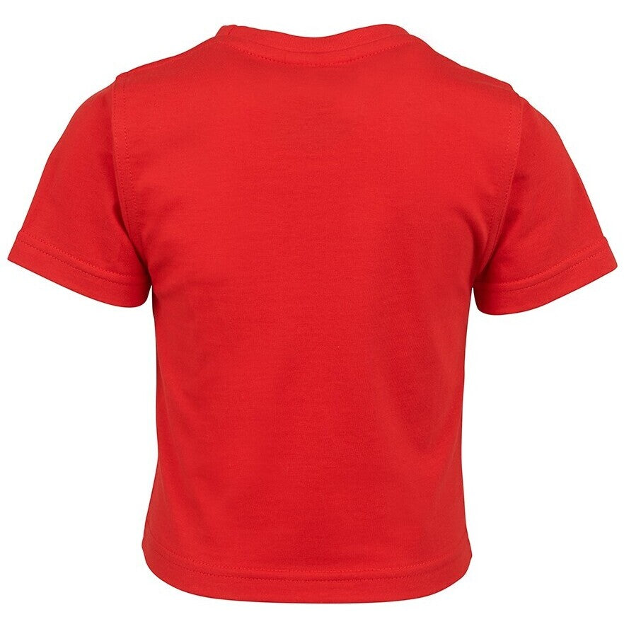 JB's Wear 1TI Infant Tee - Back View | color:Red|view:back