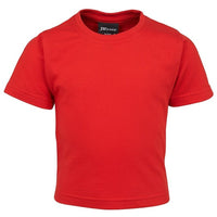 JB's Wear 1TI Infant Tee - Front View | color:Red|view:front