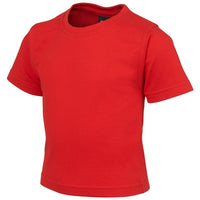 JB's Wear 1TI Infant Tee - Side View | color:Red|view:side