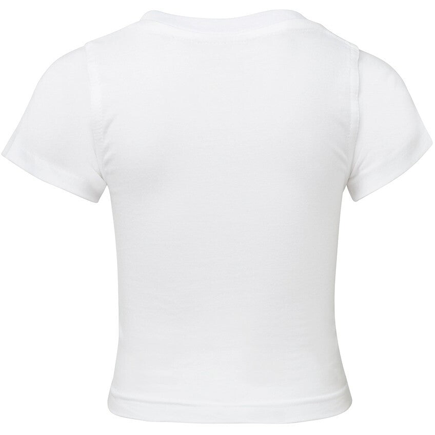 JB's Wear 1TI Infant Tee - Back View | color:White|view:back