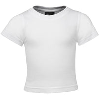 JB's Wear 1TI Infant Tee - Front View | color:White|view:front