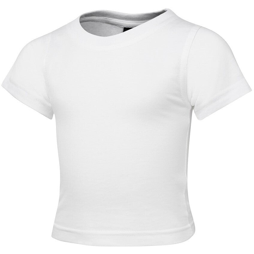 JB's Wear 1TI Infant Tee - Side View | color:White|view:side
