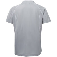 JB's Wear 7IP Insert Polo - Back View | color:Grey/White|view:back