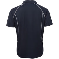 JB's Wear 7IP Insert Polo - Back View | color:Navy/White|view:back
