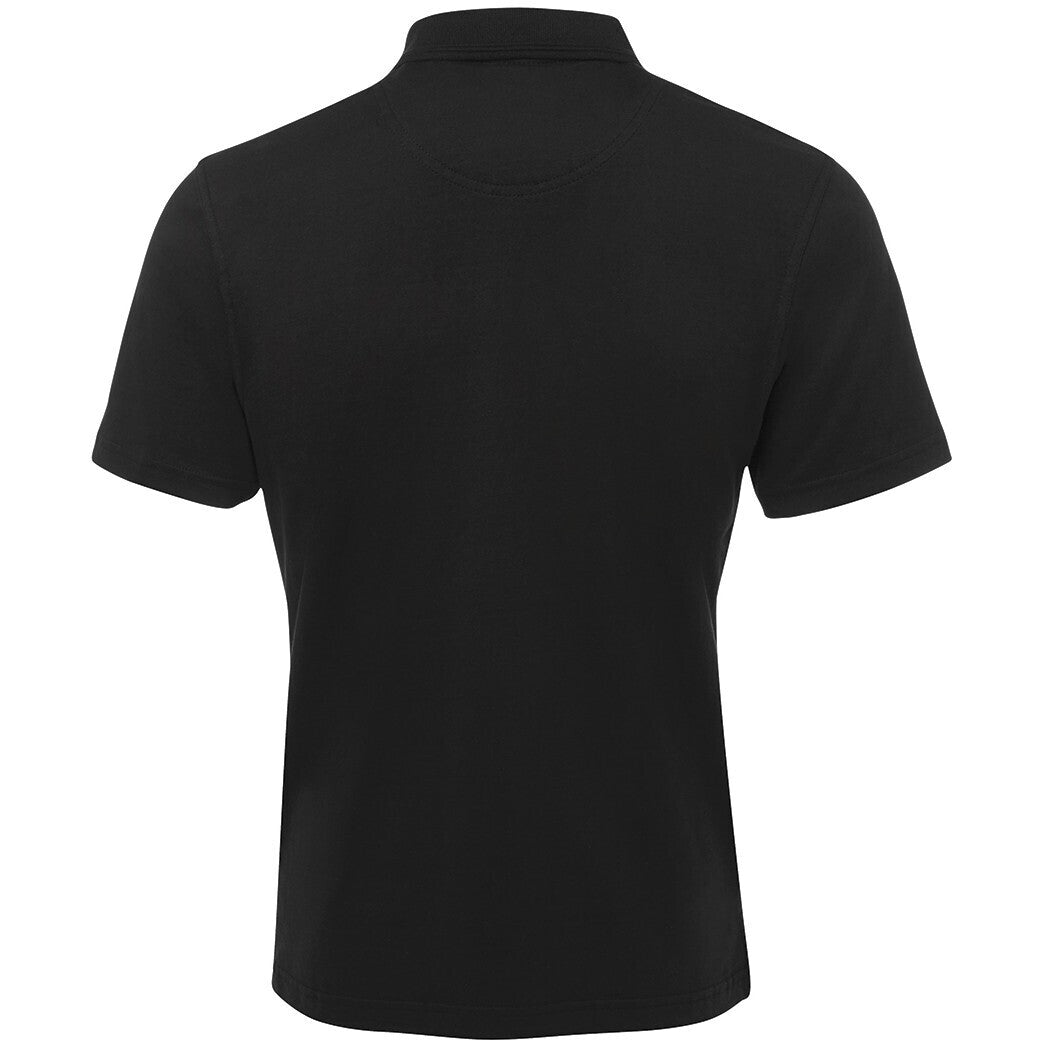 JB's Wear 2CJ Jersey Polo - Back View | color:Black|view:back