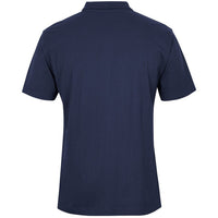 JB's Wear 2CJ Jersey Polo - Back View | color:French Navy|view:back