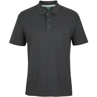 JB's Wear 2CJ Jersey Polo - Front View | color:Gunmetal|view:front
