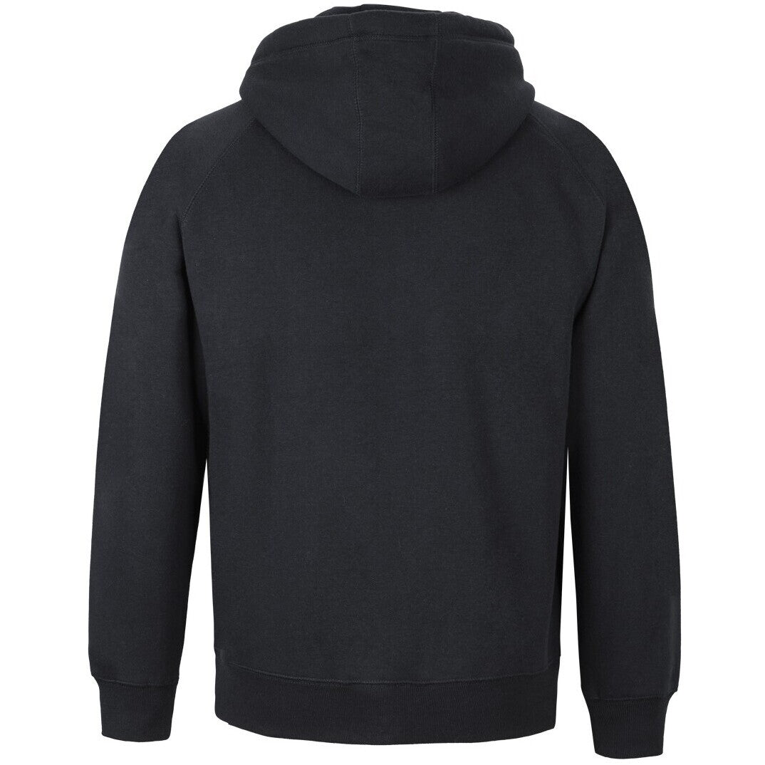JB's Wear S3FH Kids & Adults Full Zip Fleecy Hoodie - Back View | color:Black|view:back