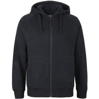 JB's Wear S3FH Kids & Adults Full Zip Fleecy Hoodie - Front View | color:Black|view:front