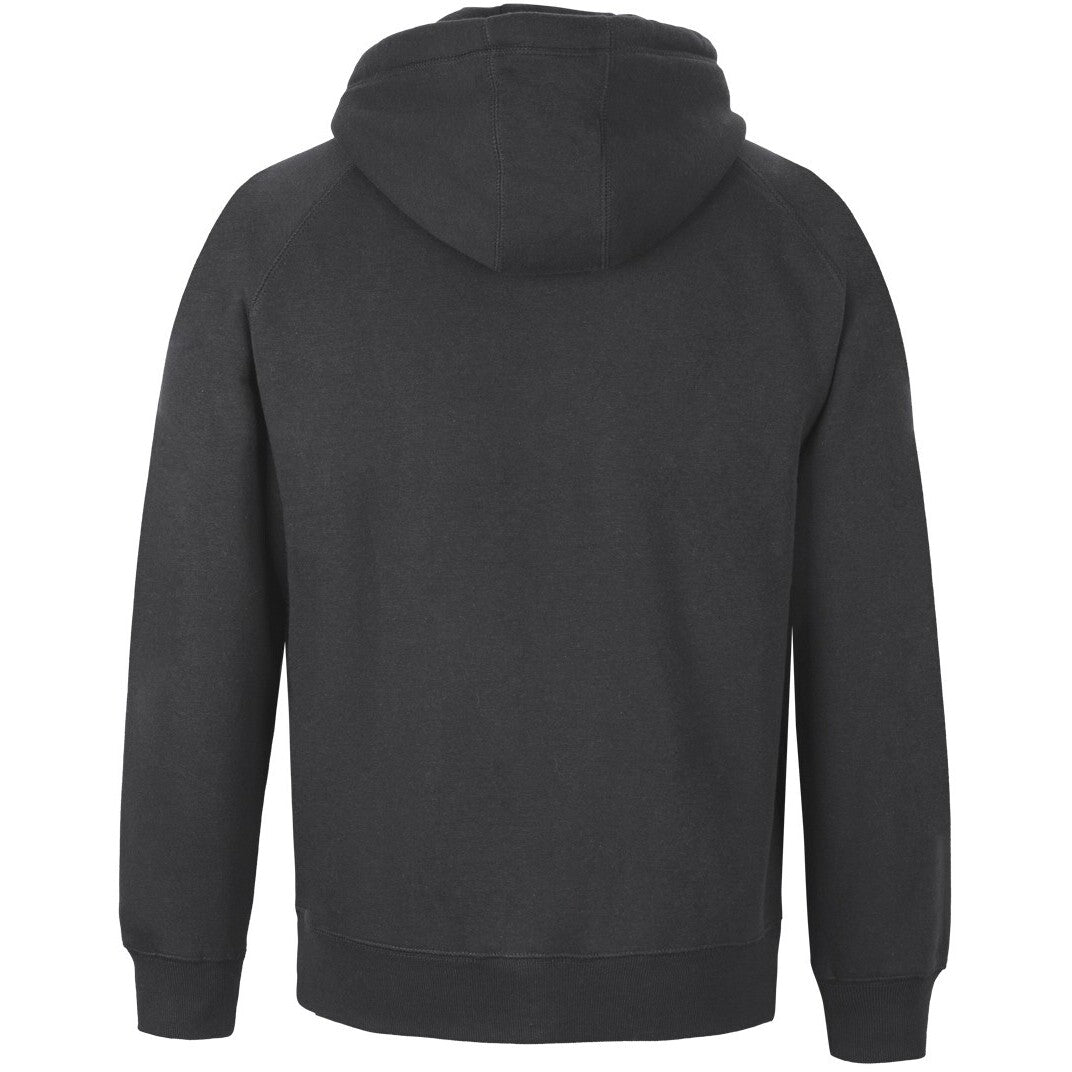 JB's Wear S3FH Kids & Adults Full Zip Fleecy Hoodie - Back View | color:Gunmetal|view:back