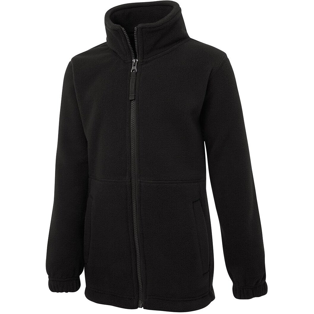 JB's Wear 3FJ Kids & Adults Full Zip Polar - Side View | color:Black|view:side