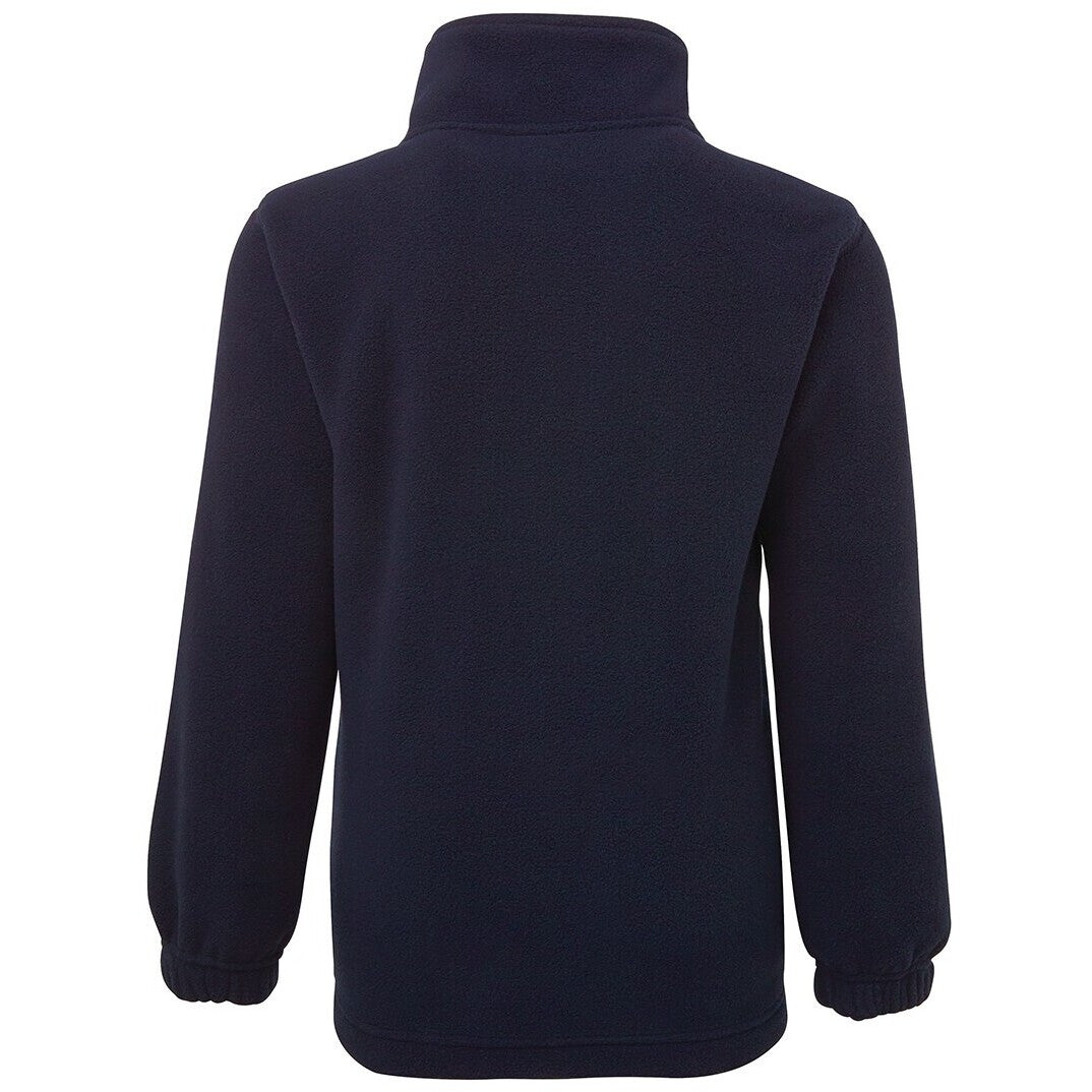 JB's Wear 3FJ Kids & Adults Full Zip Polar - Back View | color:Navy|view:back