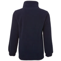 JB's Wear 3FJ Kids & Adults Full Zip Polar - Back View | color:Navy|view:back