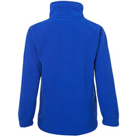 JB's Wear 3FJ Kids & Adults Full Zip Polar - Back View | color:Royal|view:back