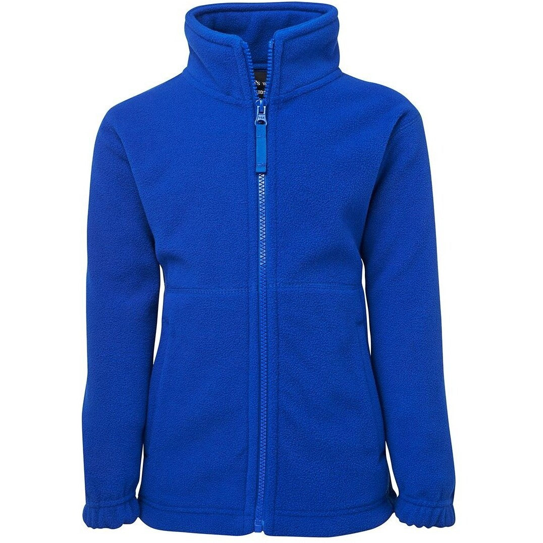 JB's Wear 3FJ Kids & Adults Full Zip Polar - Front View | color:Royal|view:front