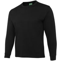 JB's Wear 1LS Kids & Adults Long Sleeve Tee - Side View | color:Black|view:side