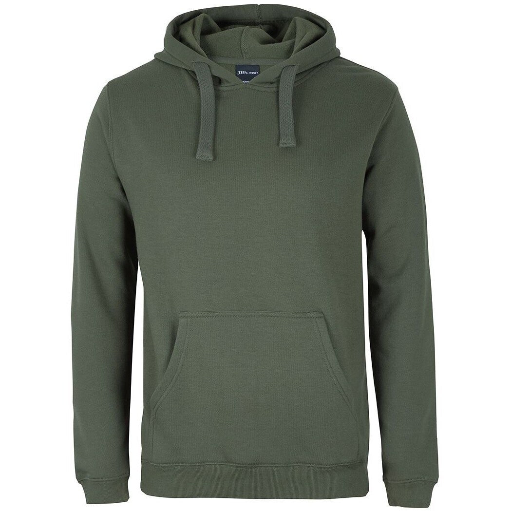 JB's Wear 3POH Kids & Adults P/C Pop Over Hoodie - Front View | color:Army|view:front